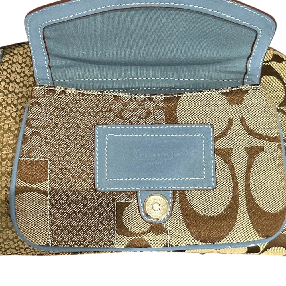 Coach #1857 Limited Edition Patchwork Snakeskin Tote Bag RARE